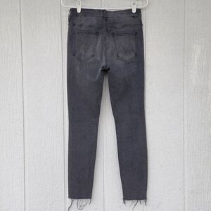 Mother High Waisted Looker Ankle Fray Stretch Skinny Dancing In The Moonlight 26